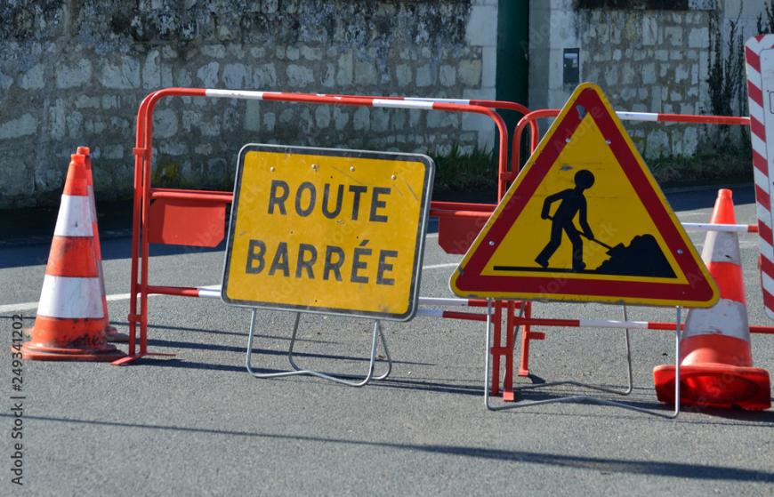 Des travaux sont en cours dans le département.