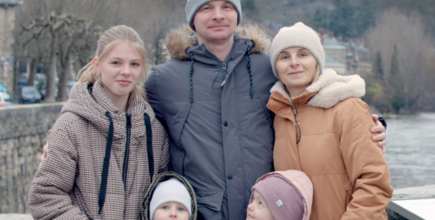 La famille de Vlada s'est installée à Najac. La famille de Vlada s'est installée à Najac.