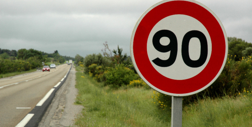 Le retour à 90 km/h est acté sur toutes les routes gérées par le Département. Le retour à 90 km/h est acté sur toutes les routes gérées par le Département.