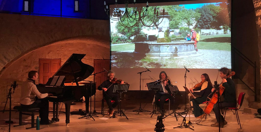 La bande originale du documentaire a été enregistrée par le compositeur Nicolas Dru (Photo DR).