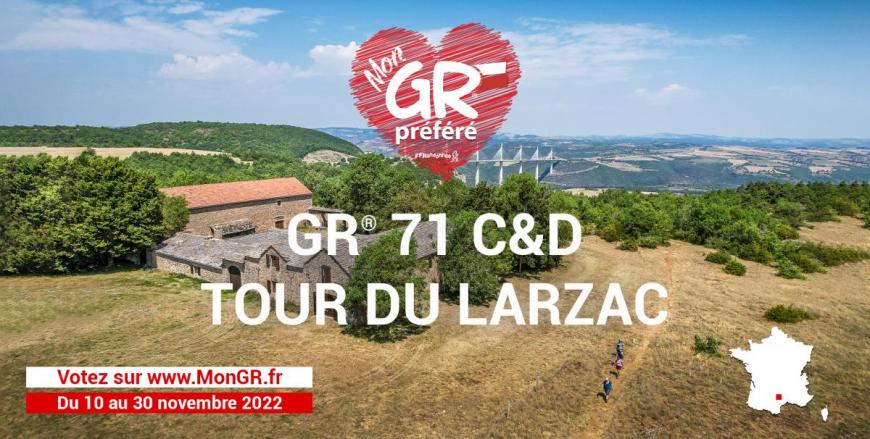 GR® 71C&D Tour du Larzac Templier Hospitalier