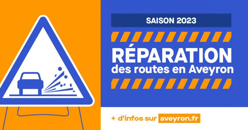 Infos travaux : chantiers de sauvegarde des routes