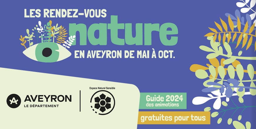 RDV nature en Aveyron - Saison 2024 RDV nature en Aveyron - Saison 2024