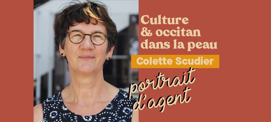 Portrait d'agent du Département de l'Aveyron - Colette Scudier Portrait d'agent du Département de l'Aveyron - Colette Scudier