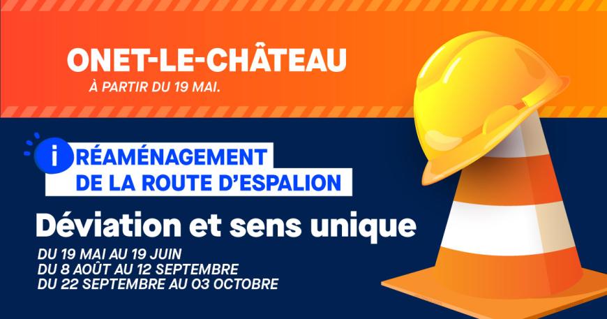 Présentation des aménagements à venir sur la route d’Espalion à Onet-le-Château