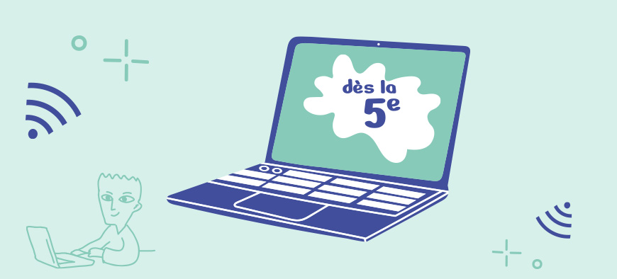 Des collégiens connectés… mais protégés