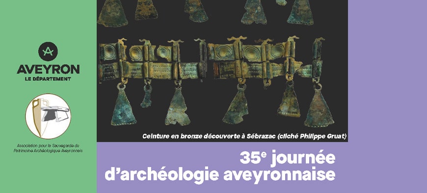 35e Journée d’archéologie aveyronnaise à Martiel 35e Journée d’archéologie aveyronnaise à Martiel