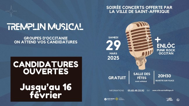 Tremplin musical Saint-Affrique
