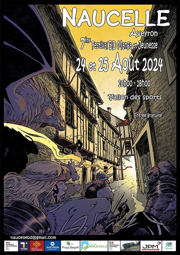 Fetival bd, manga, livres Nauvelle Aveyron
