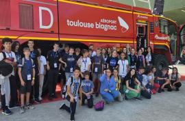 Les collégiens engagés sont allés au congrès national organisé à Toulouse.