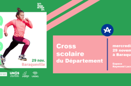 Le cross scolaire se déroule à Baraqueville.