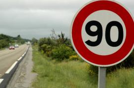 Le retour à 90 km/h est acté sur toutes les routes gérées par le Département.