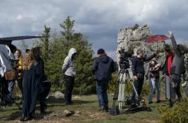 Le court-métrage Souffle a été tourné sur le Larzac en début d'année.