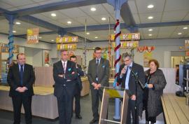 Inauguration du self du collège Saint-Joseph à Rodez