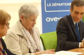 La convention a été signée dans les locaux du Département le lundi 25 avril 2022.