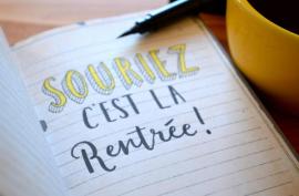 C'est la rentréé scolaire