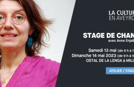 Stage de chant avec Anne Enjalbert