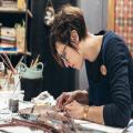 Charlotte Giacobbi à l'oeuvre