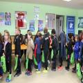Dédidaces et goûter au menu pour les jeunes footballeurs.