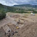 1.	Archéologues au travail sur le chantier des Touriès à Saint-Jean-et-Saint-Paul (cliché Direction de l’Archéologie de l’Aveyron)